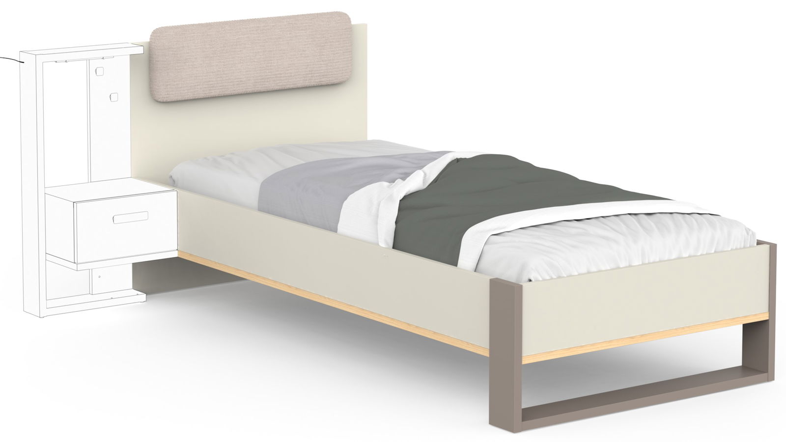 Παιδικό κρεβάτι Camilla 5