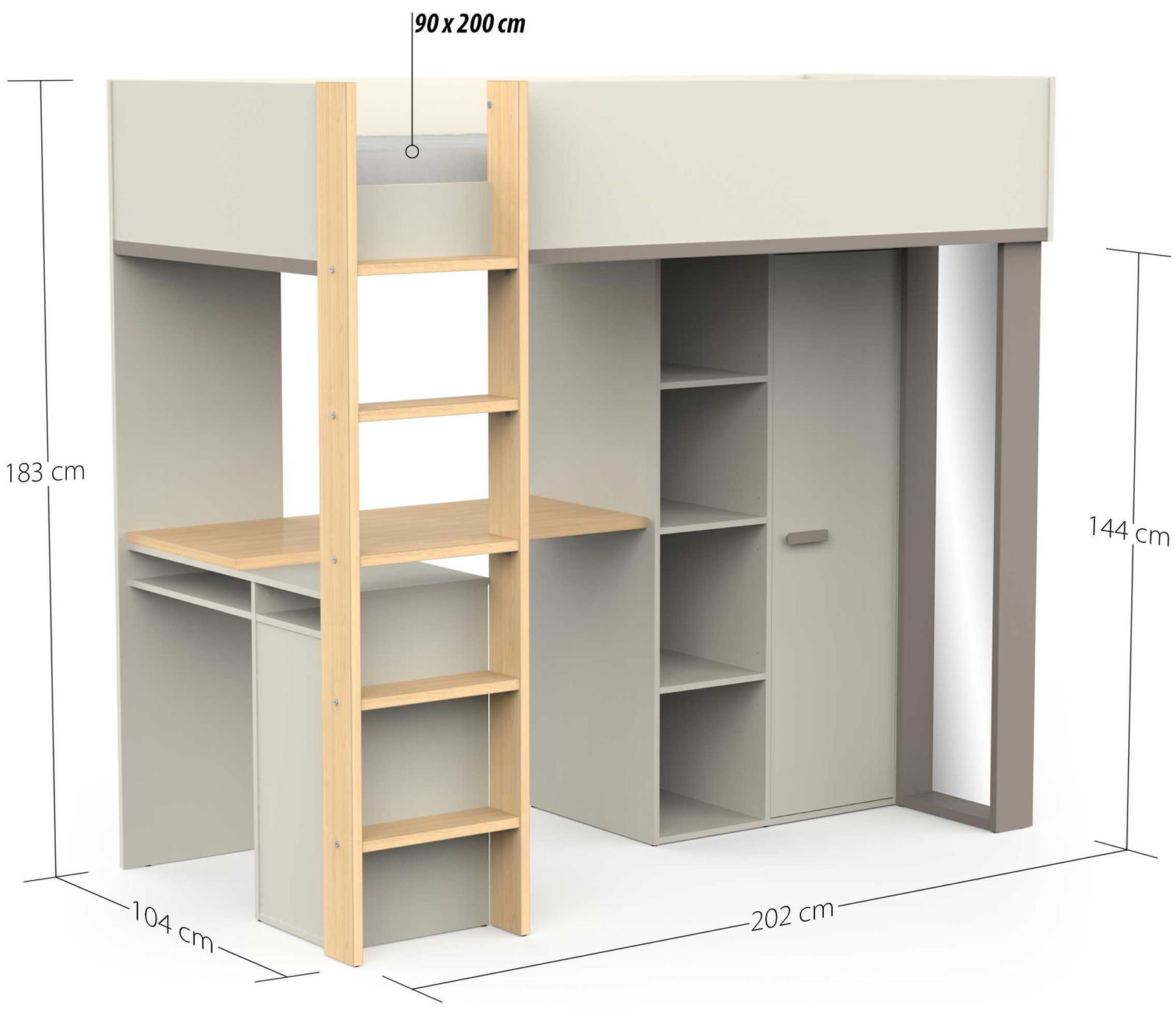 Κουκέτα Camilla 3