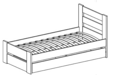 Παιδικό κρεβάτι Emil 6