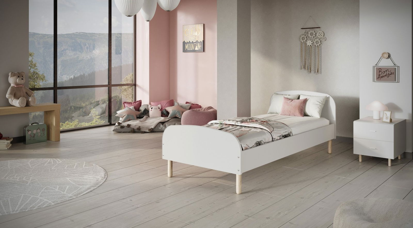Παιδικό κρεβάτι Emma-180 x 90 2