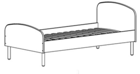 Παιδικό κρεβάτι Emma 4