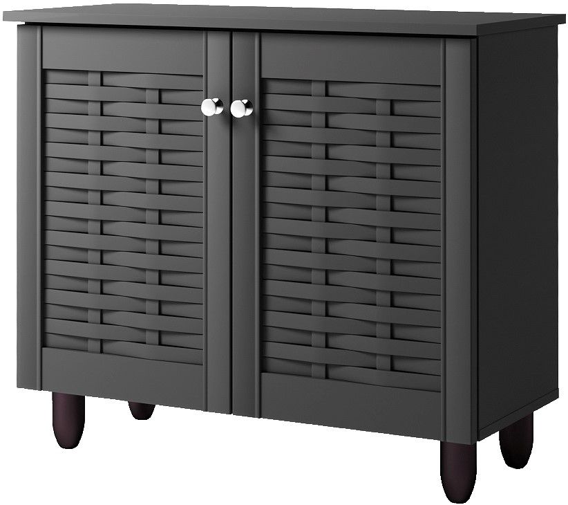 Παπουτσοθήκη Warren 2D-Gkri Skouro 1