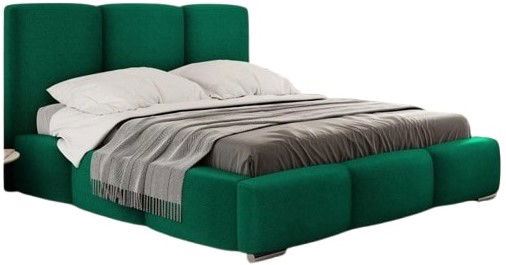 Επενδυμένο κρεβάτι Olweria-Prasino-180 x 200 1