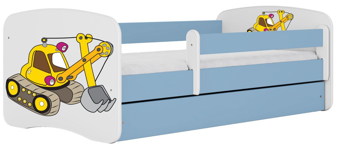 Παιδικό κρεβάτι Babydreams Cartoon-Mple-180 x 80-Digger 1