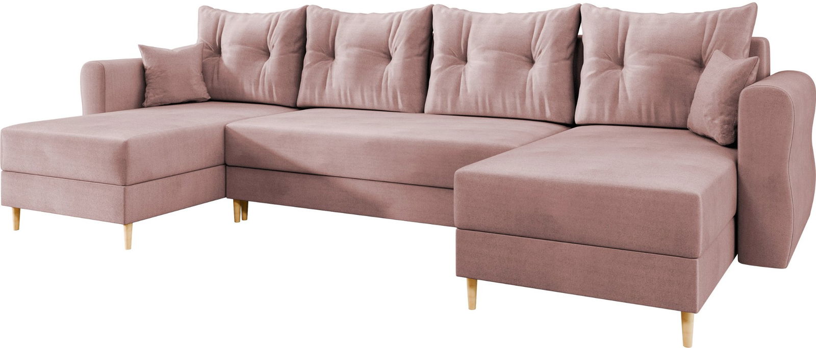 Γωνιακός Καναπές Zako U-Roz 1