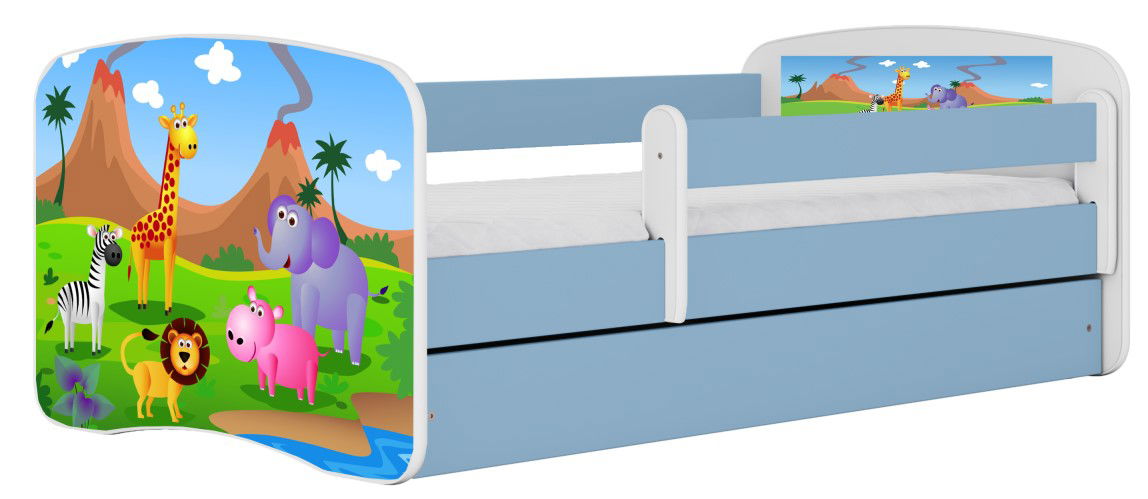 Παιδικό κρεβάτι Babydreams Cartoon-Mple-180 x 80-Safari 1