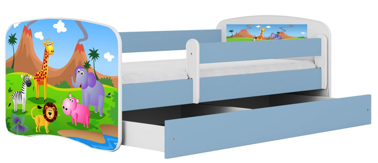 Παιδικό κρεβάτι Babydreams Cartoon-Mple-180 x 80-Safari 5