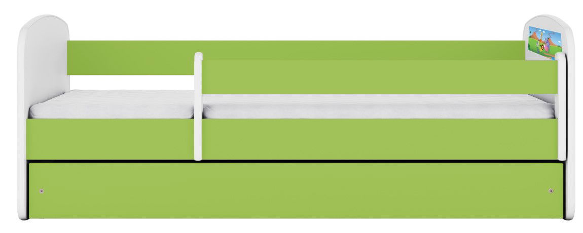 Παιδικό κρεβάτι Babydreams Cartoon-Prasino-180 x 80-Safari 6