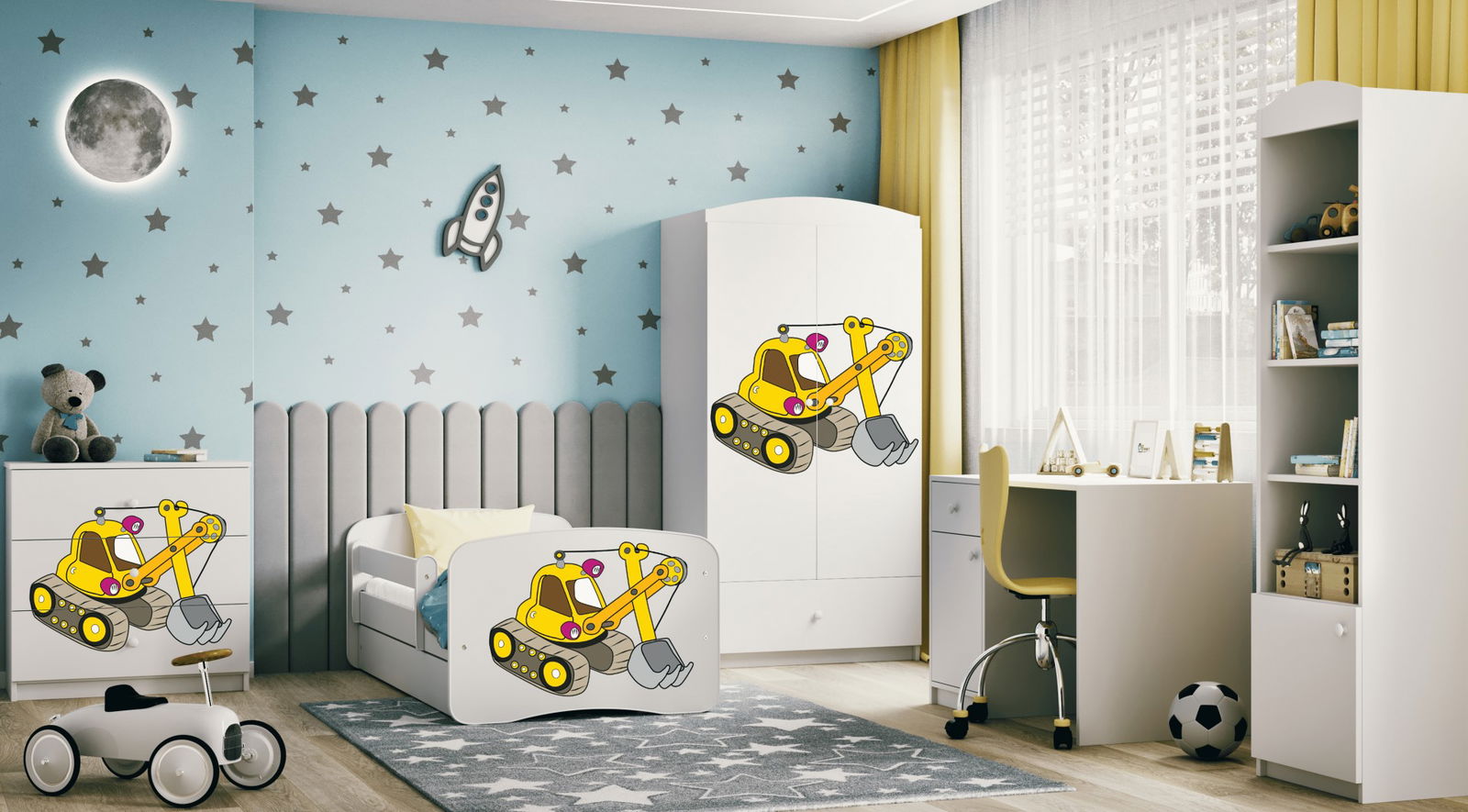 Σετ παιδικού δωματίου Babydreams Cartoon 1