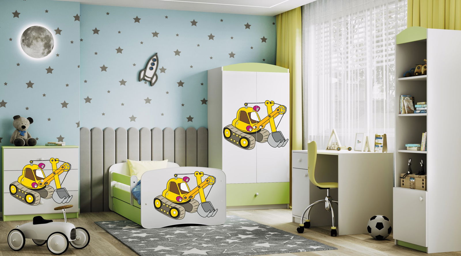 Σετ παιδικού δωματίου Babydreams Cartoon 5
