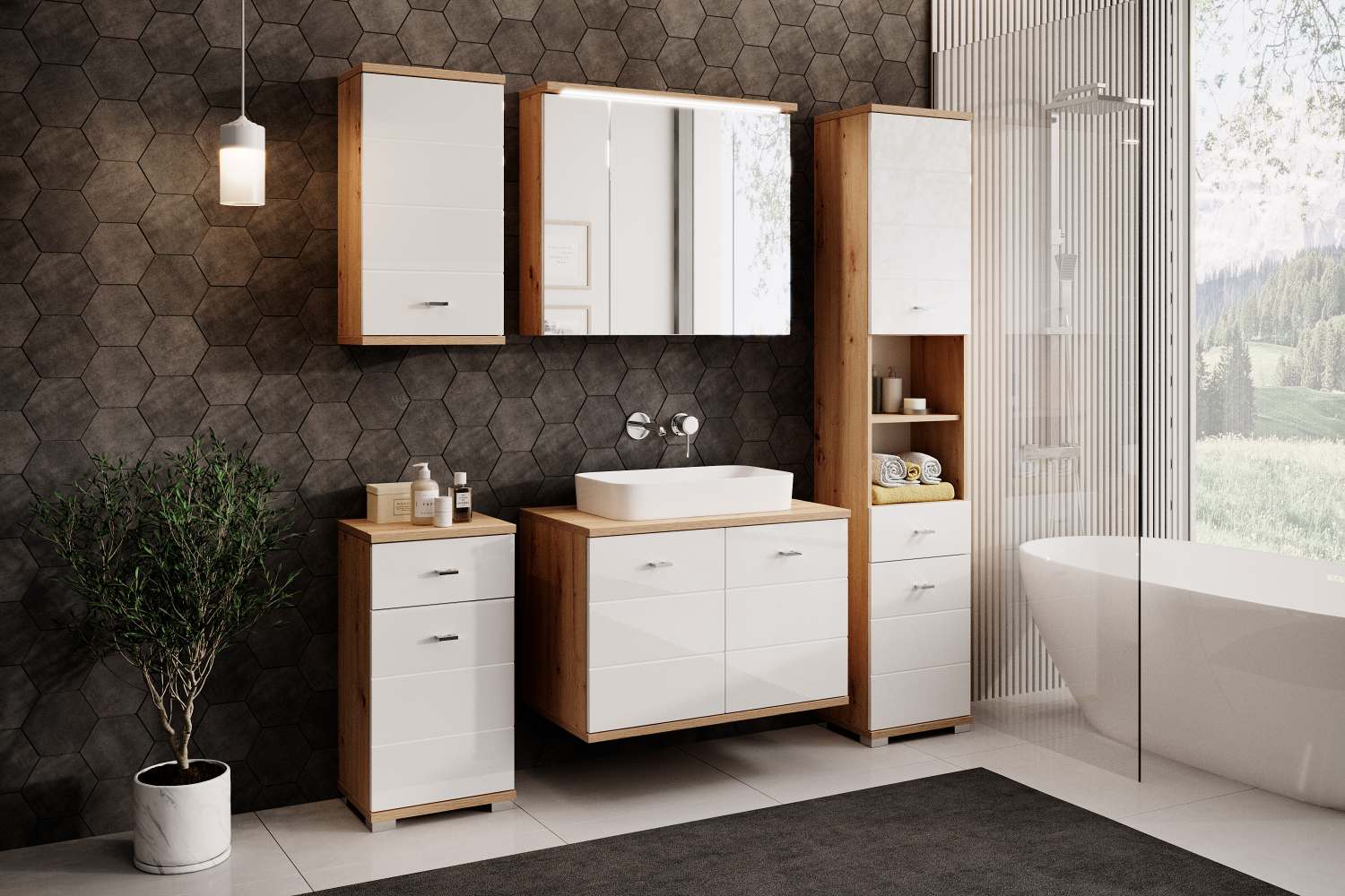 Καθρέπτης κρεμαστός Tiny 4