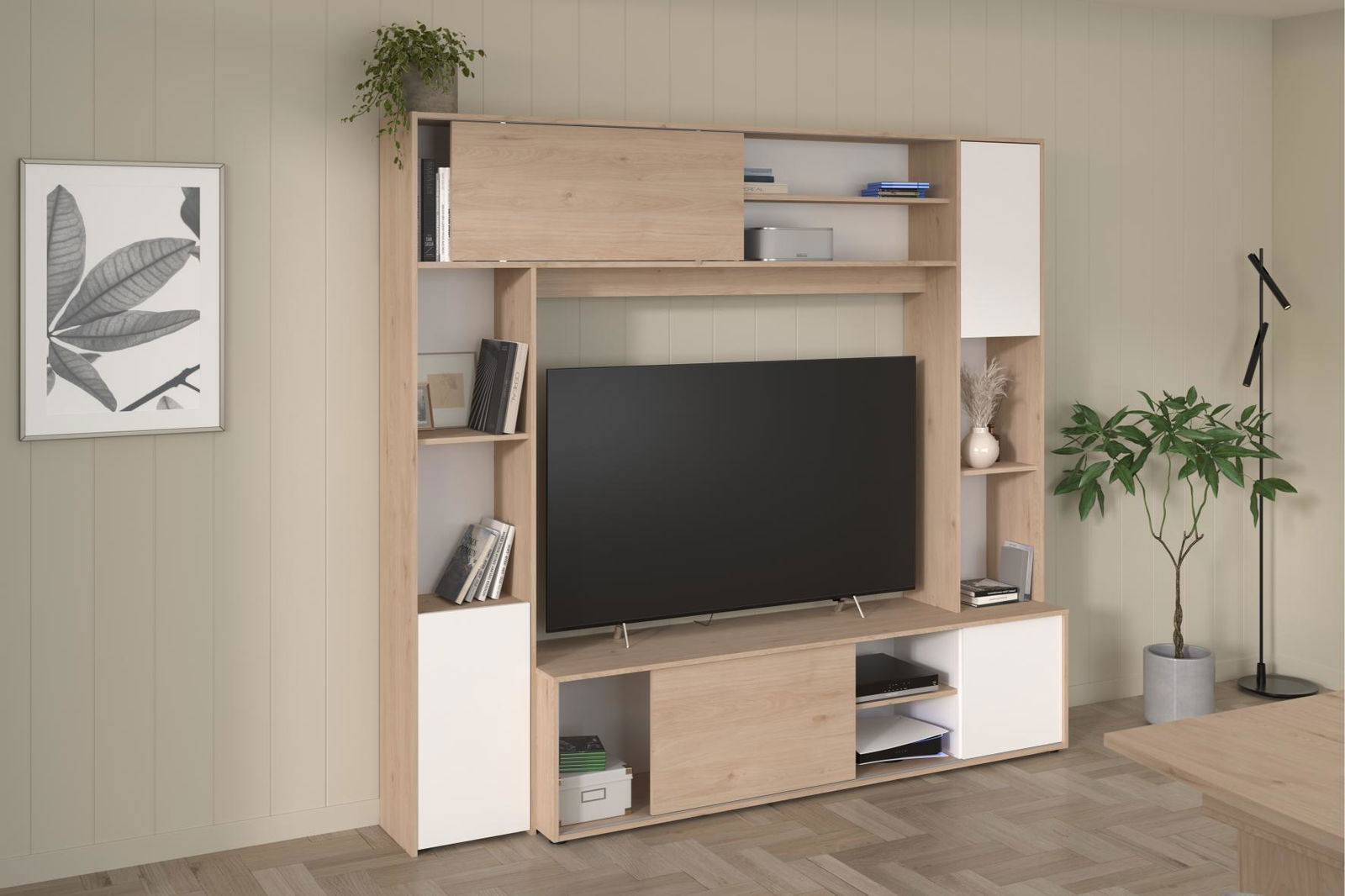 Εταζέρα για σύνθετο σαλονιού Eden 2