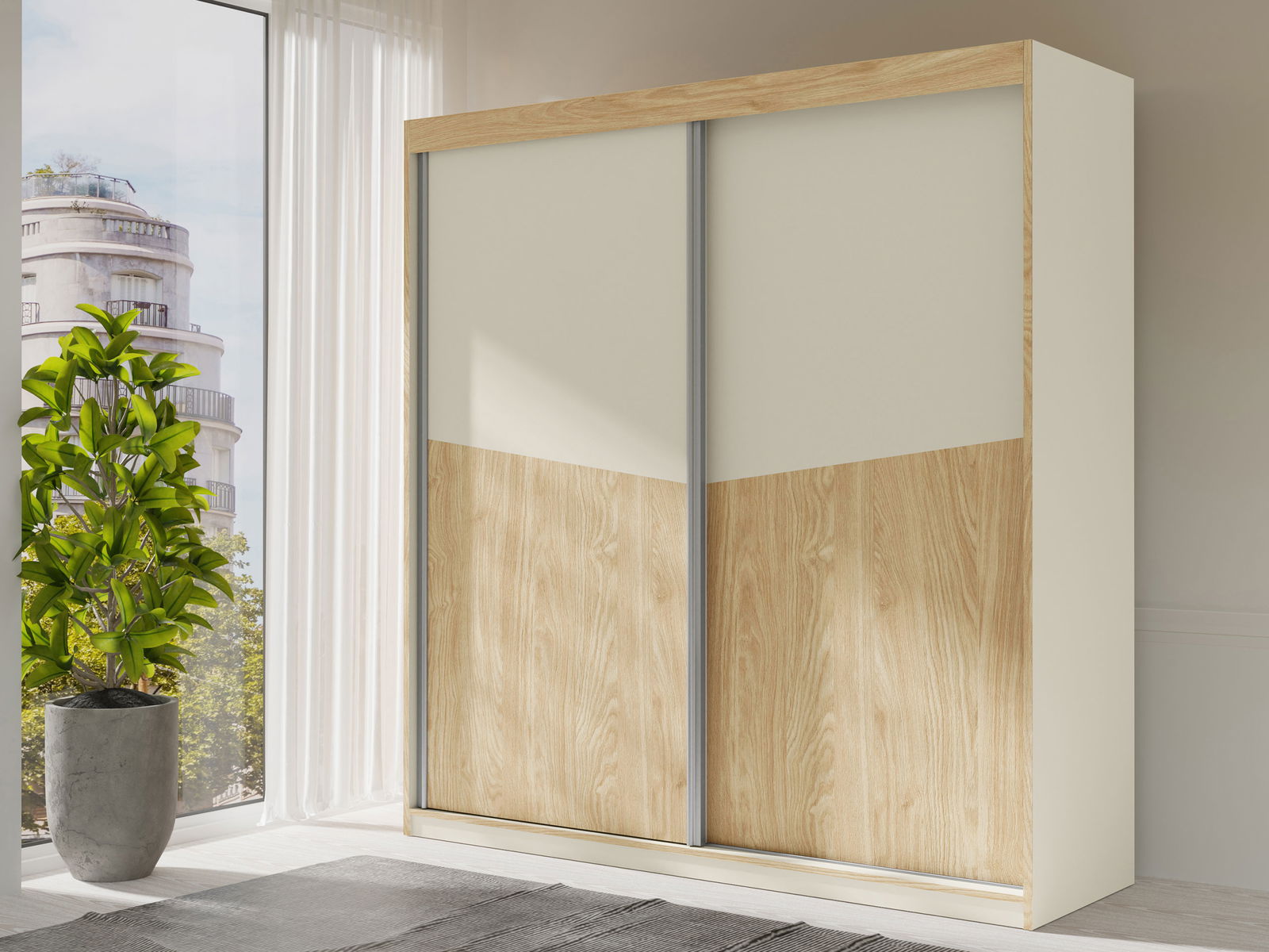 Ντουλάπα Aston I συρόμενη 6