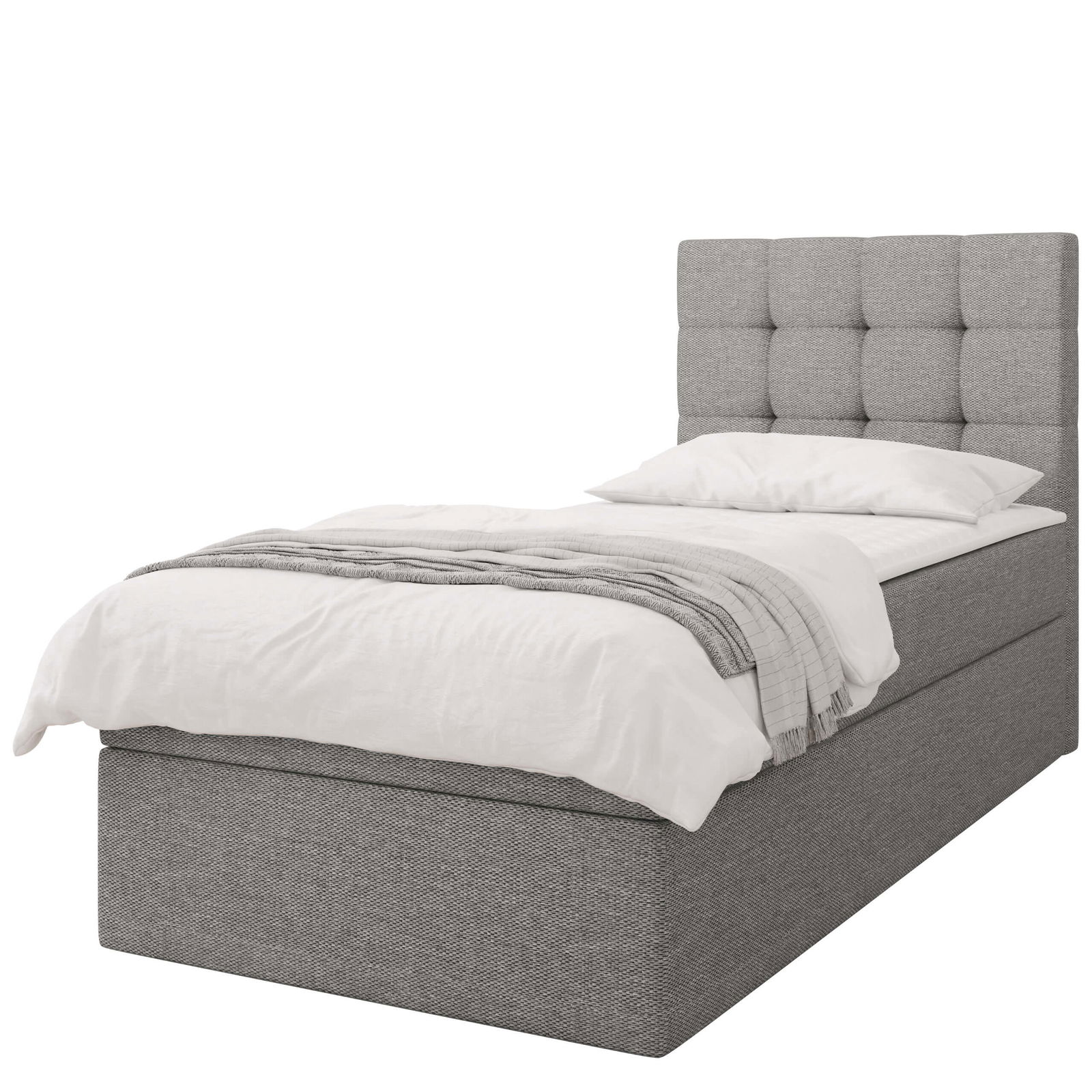 Επενδυμένο κρεβάτι Cineplex-Gkri Anoixto-100 x 200 1