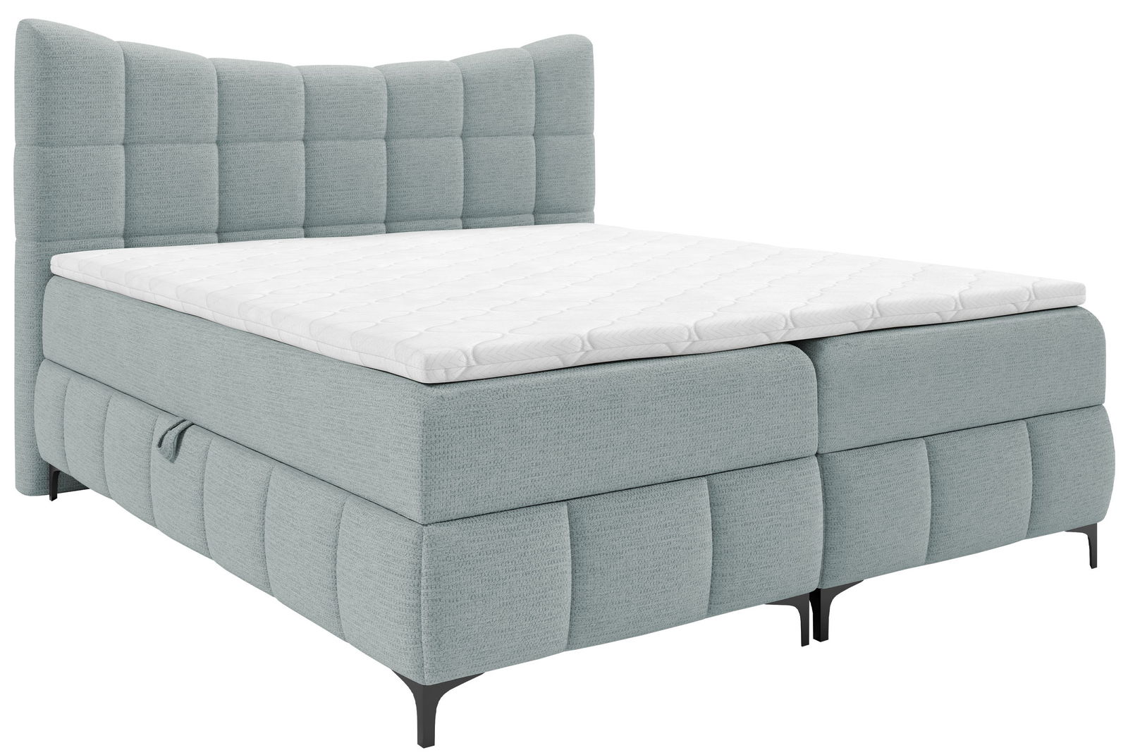 Επενδυμένο κρεβάτι Nova-Gkri Anoixto-120 x 200 1