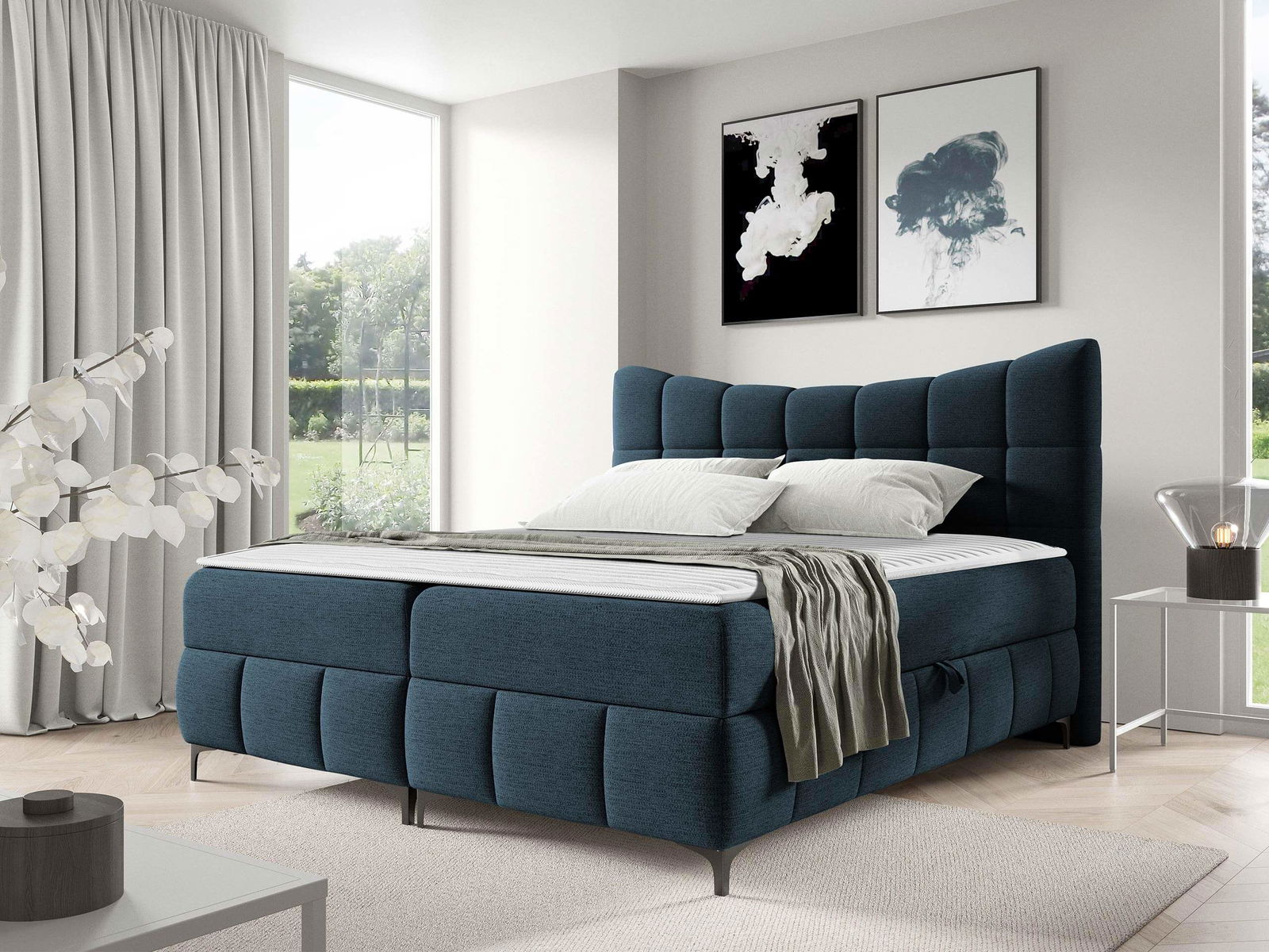 Επενδυμένο κρεβάτι Nova 2