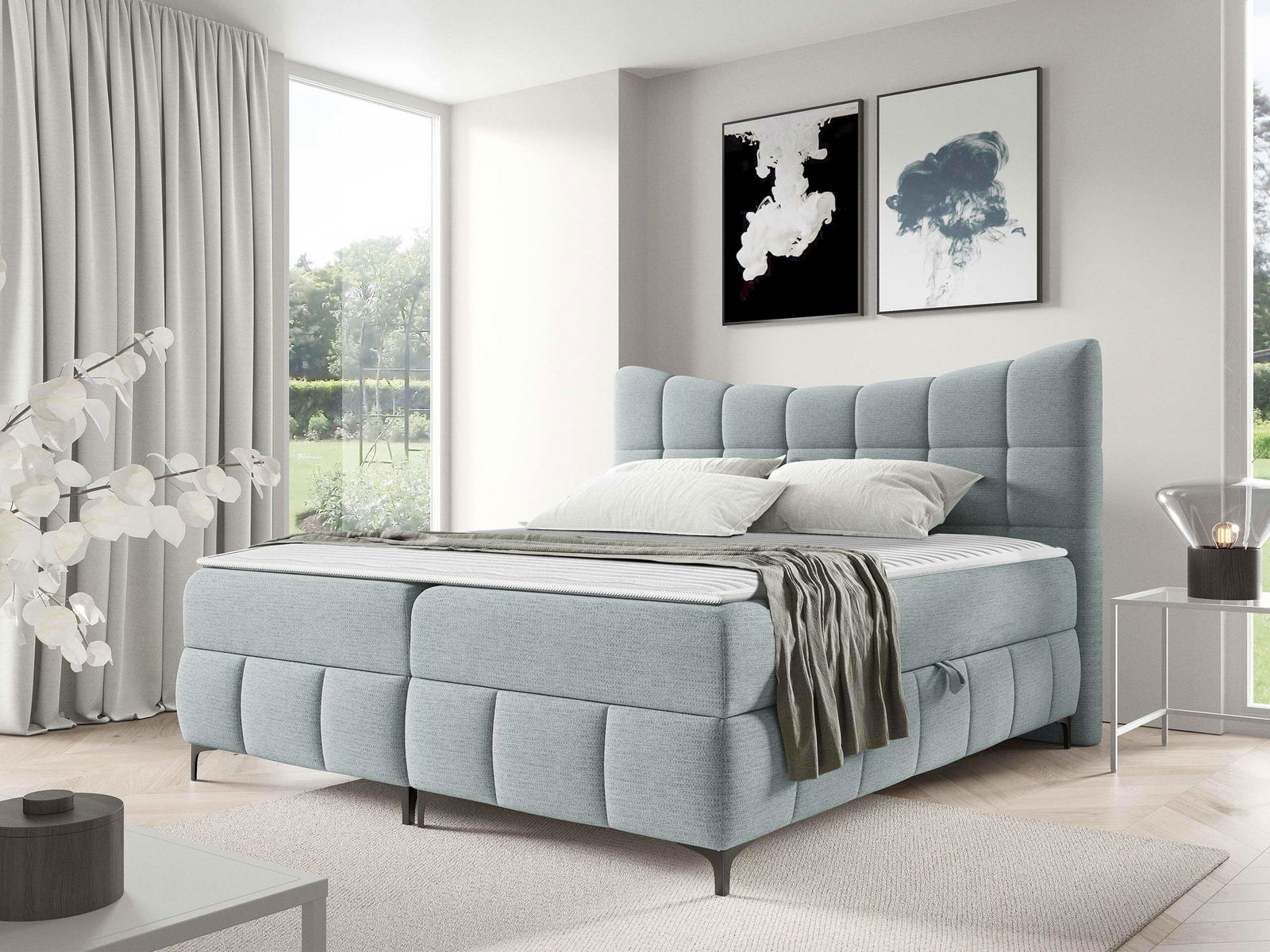 Επενδυμένο κρεβάτι Nova 5