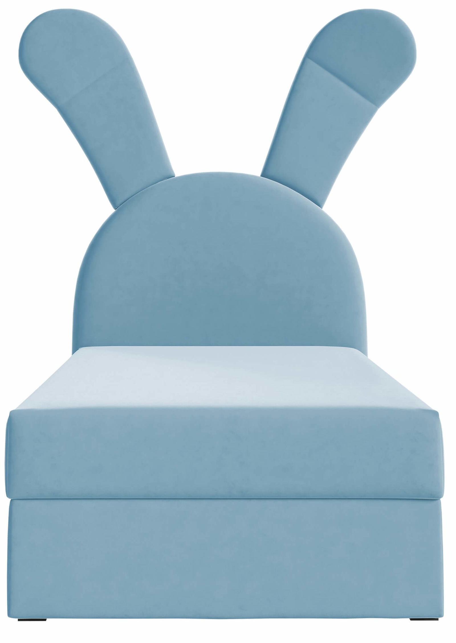 Επενδυμένο κρεβάτι Bunny Light-Mple-Deksia 1