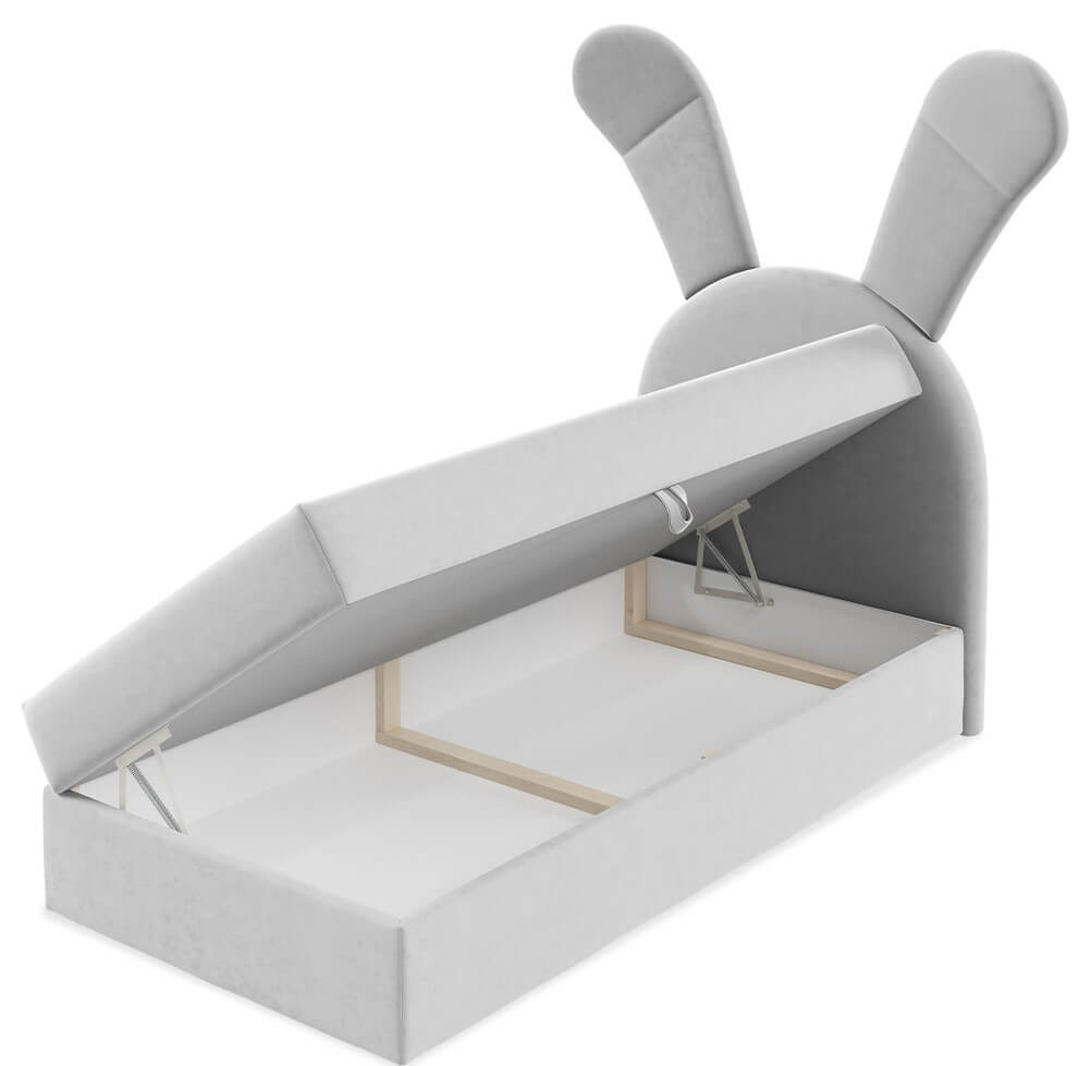 Επενδυμένο κρεβάτι Bunny Light 5