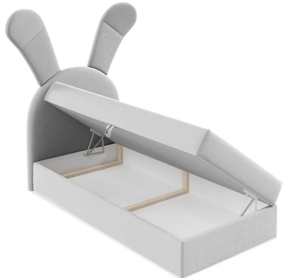 Επενδυμένο κρεβάτι Bunny Light 6