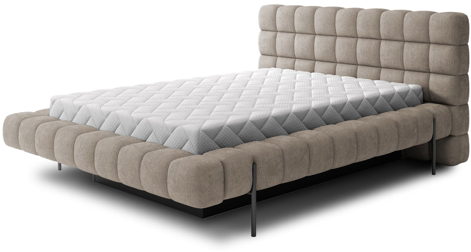 Επενδυμένο κρεβάτι Cloud-Mpez-180 x 200 1