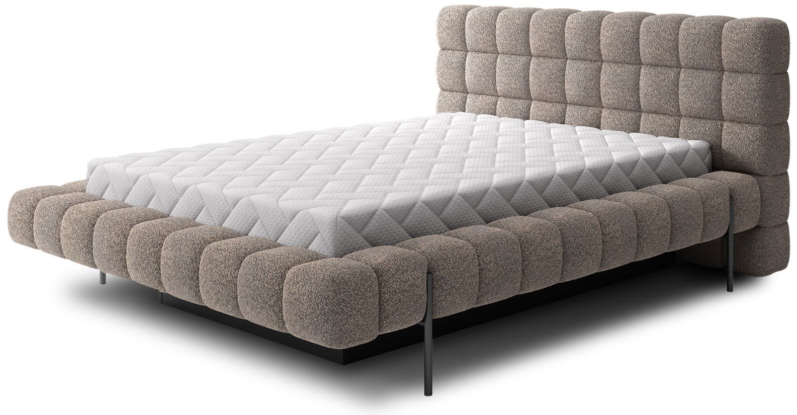 Επενδυμένο κρεβάτι Cloud-Kafe Anoixto-160 x 200 1