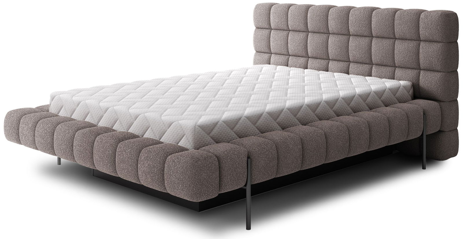 Επενδυμένο κρεβάτι Cloud-Ekrou-140 x 200 1