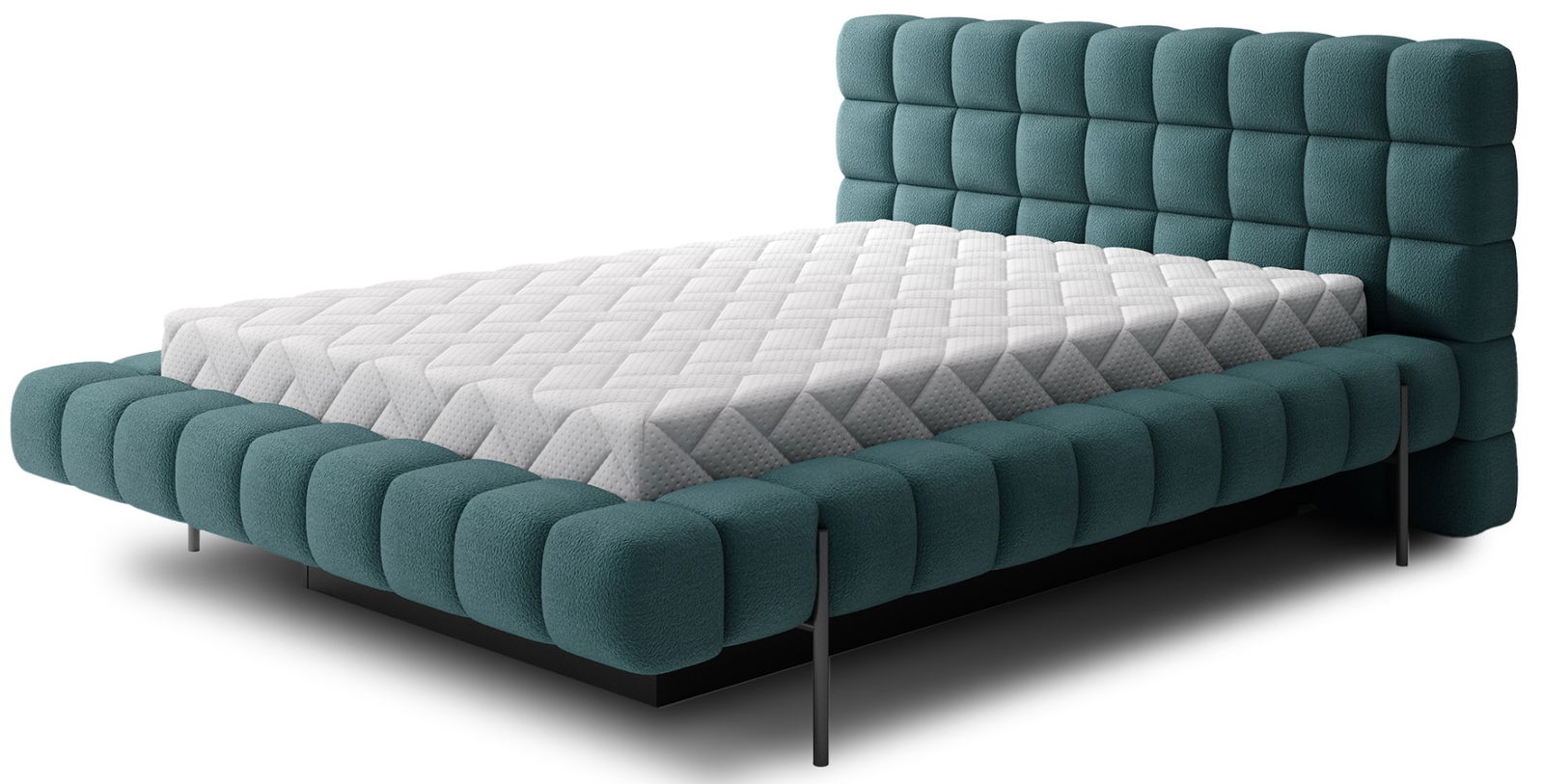 Επενδυμένο κρεβάτι Cloud-Tirkouaz-180 x 200 1