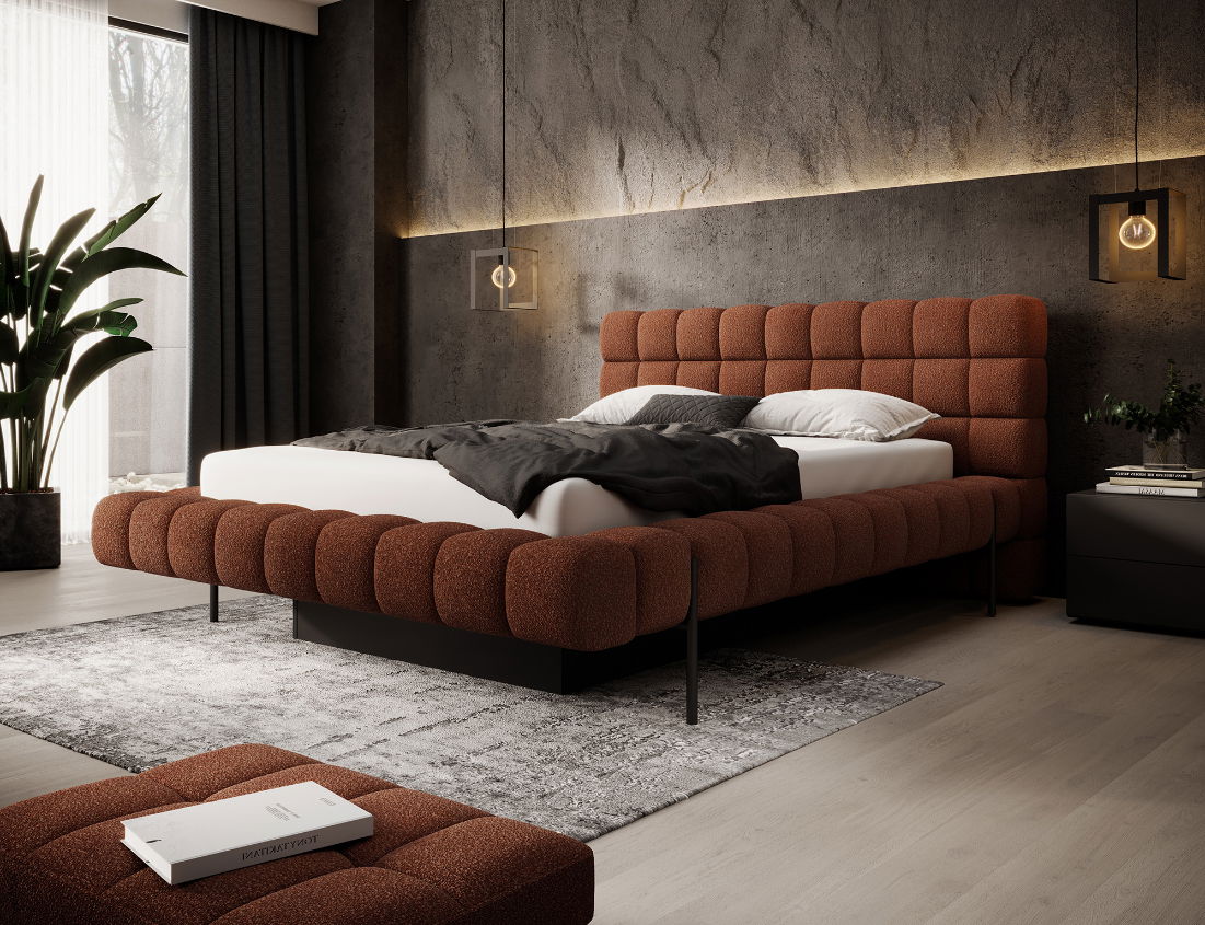 Επενδυμένο κρεβάτι Cloud 2