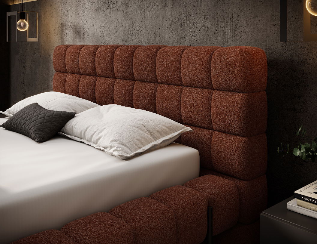 Επενδυμένο κρεβάτι Cloud 6