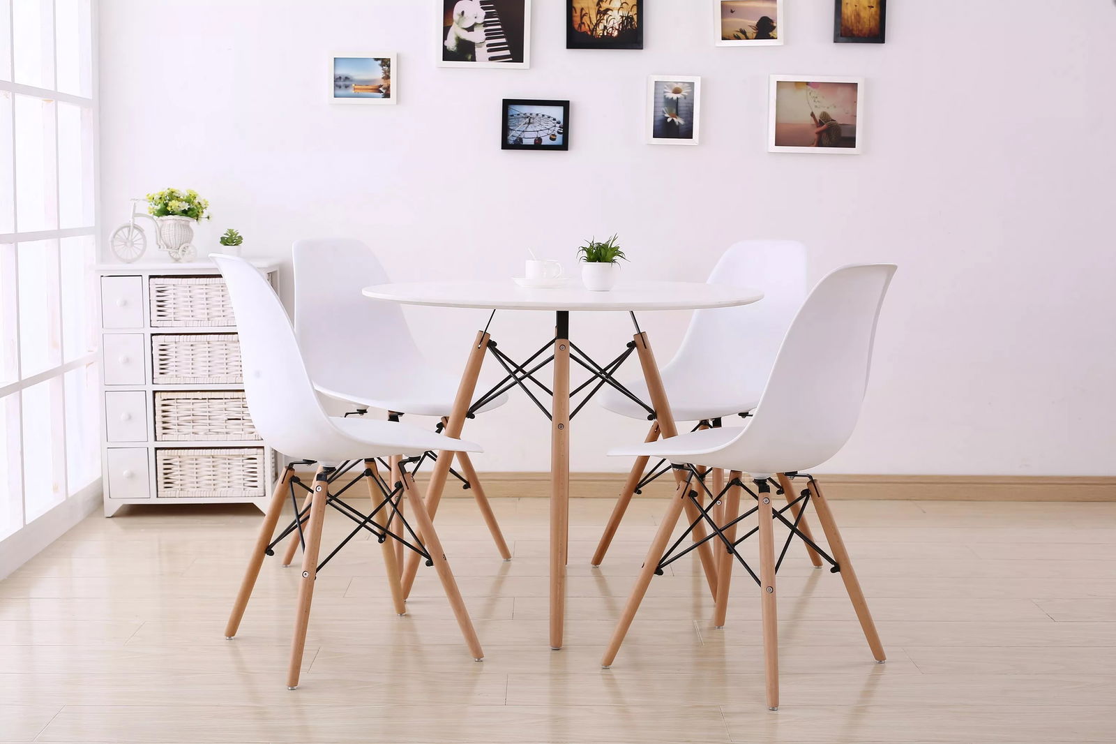 Τραπέζι Fiorino Round-Leuko 2