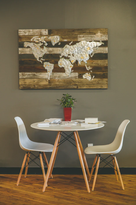 Τραπέζι Fiorino Round-Leuko 5