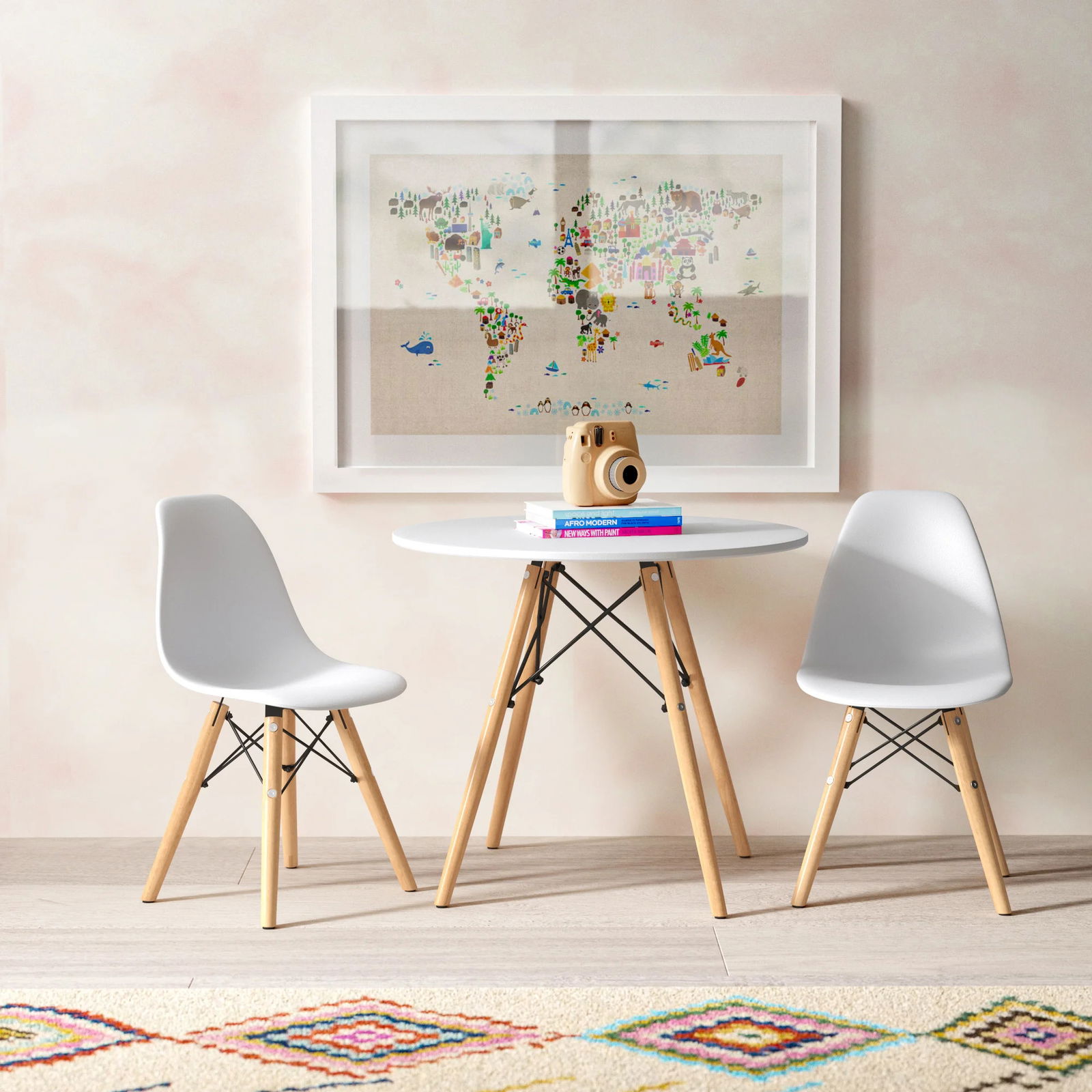 Τραπέζι Fiorino Round-Leuko 6