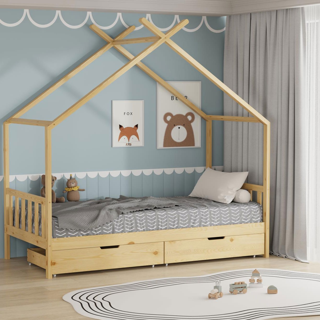 Κρεβάτι παιδικό Valerie 1