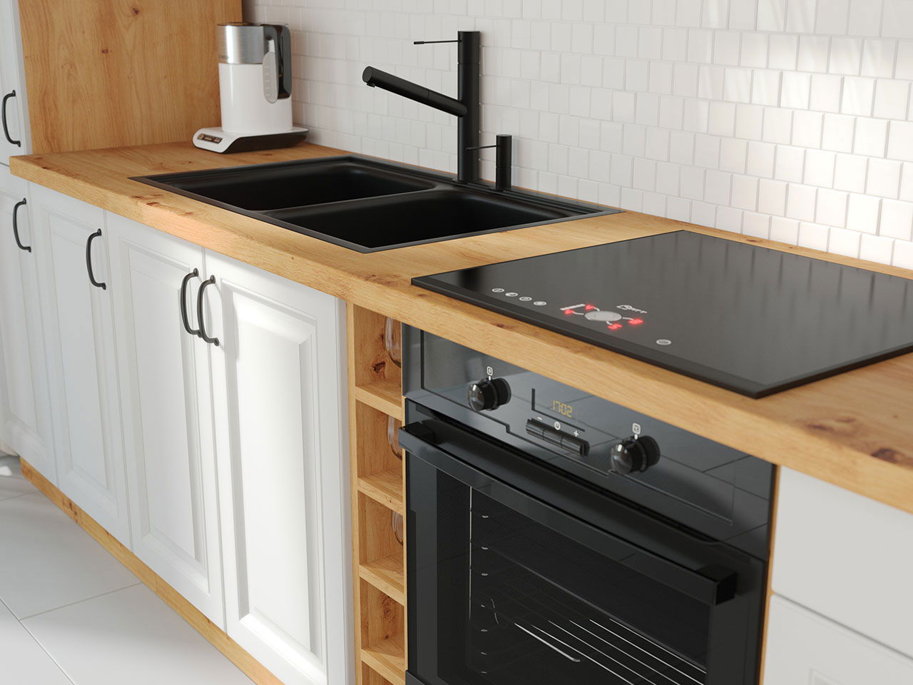 Σύνθεση κουζίνας Retroline I 4