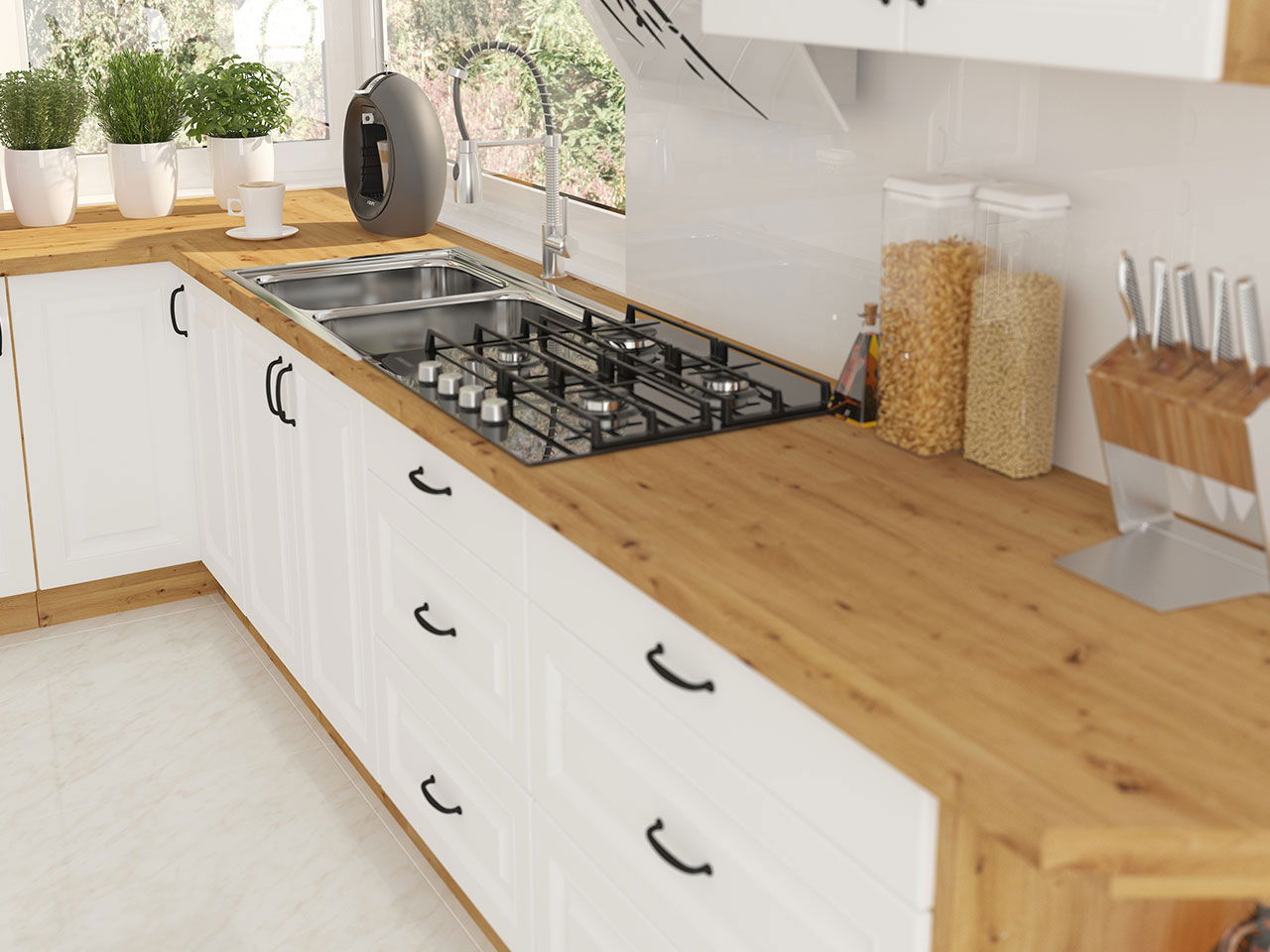 Σύνθεση κουζίνας Retroline I 5