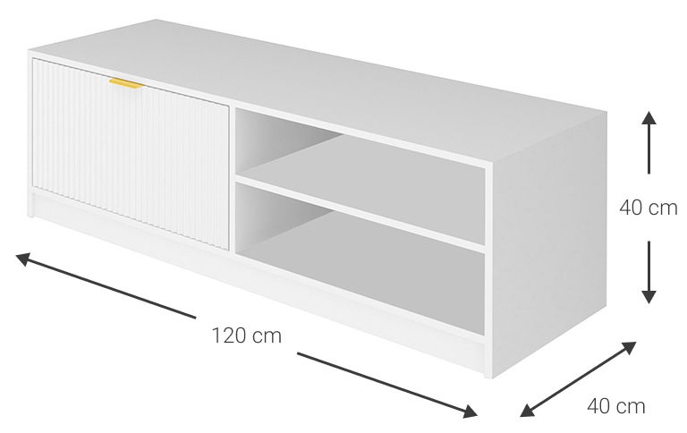 Έπιπλο τηλεόρασης Allegro-Leuko 1