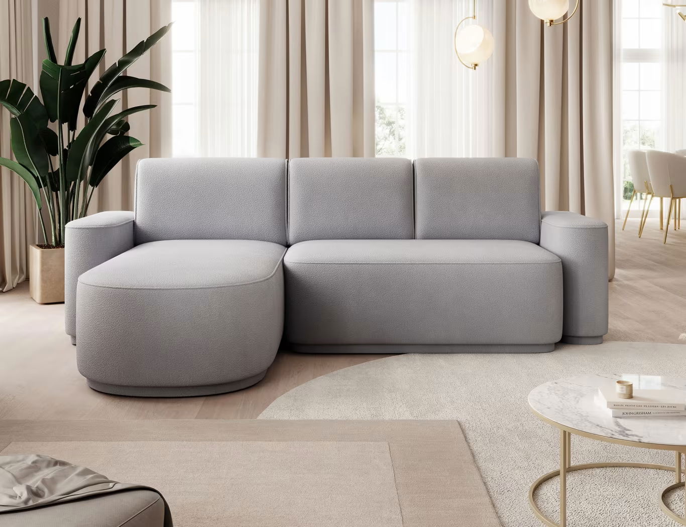 Γωνιακός καναπές Luxora 2