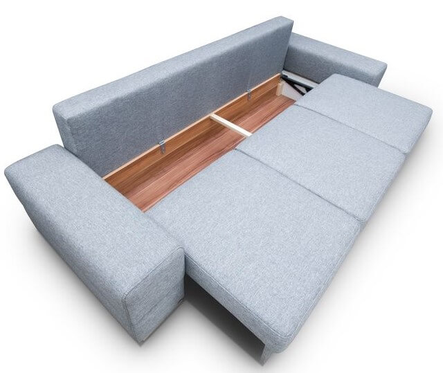 Καναπές - κρεβάτι Flago τριθέσιος LTHR 6