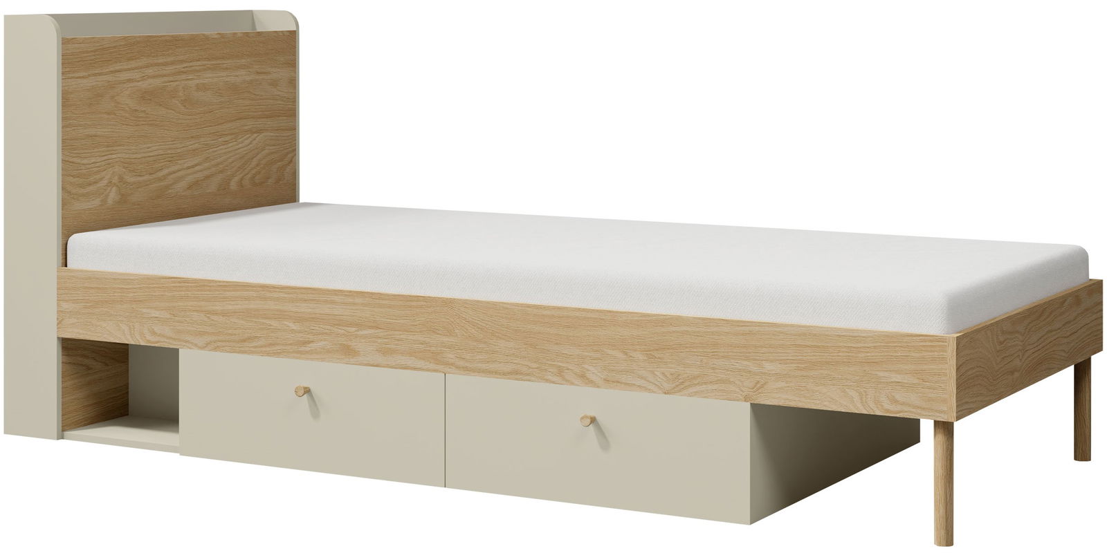 Παιδικό κρεβάτι Yuki-Mpez 1