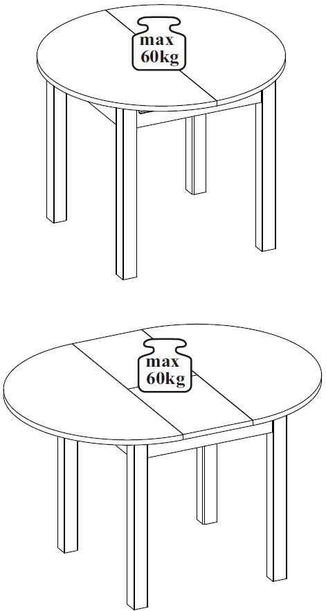 Επεκτεινόμενο τραπέζι Betty 3