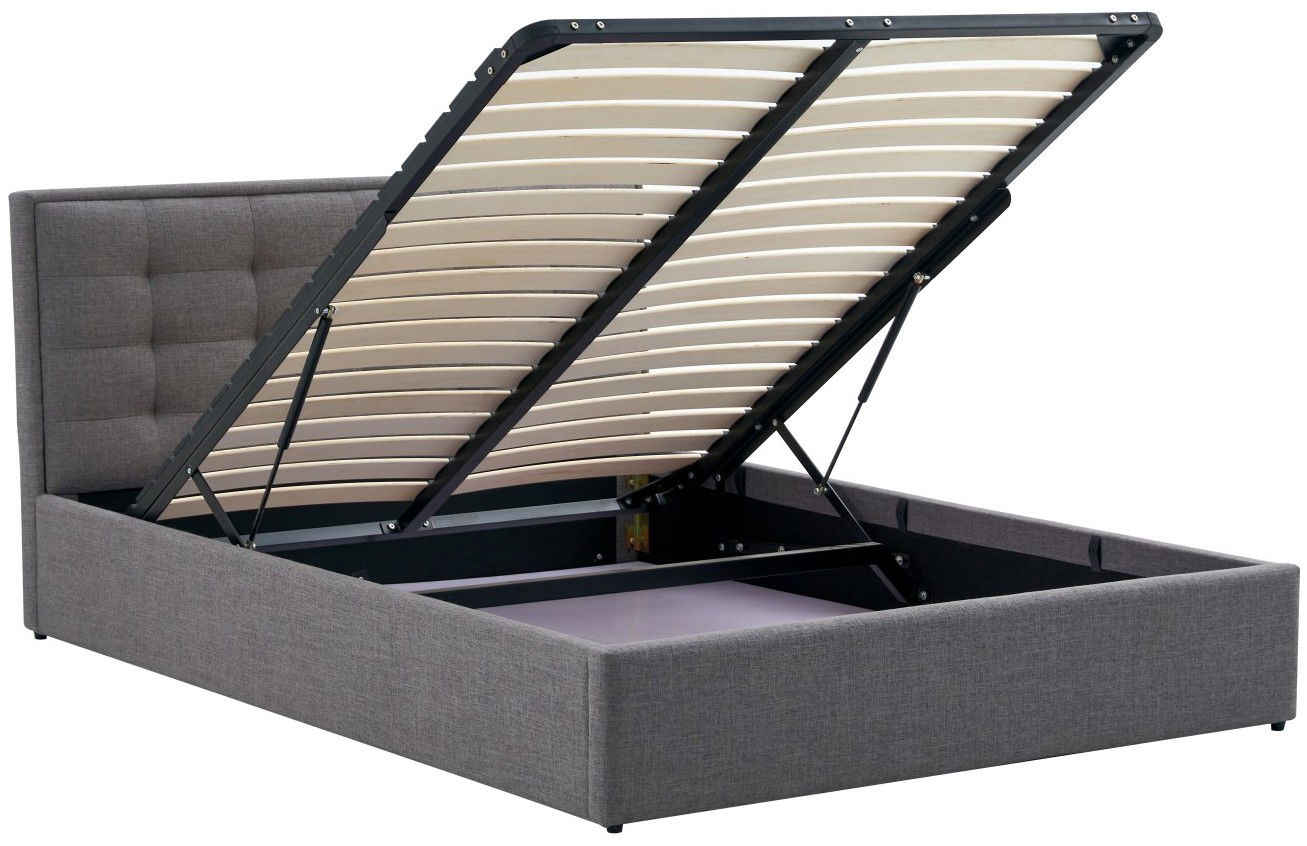 Επενδυμένο κρεβάτι Pada 2