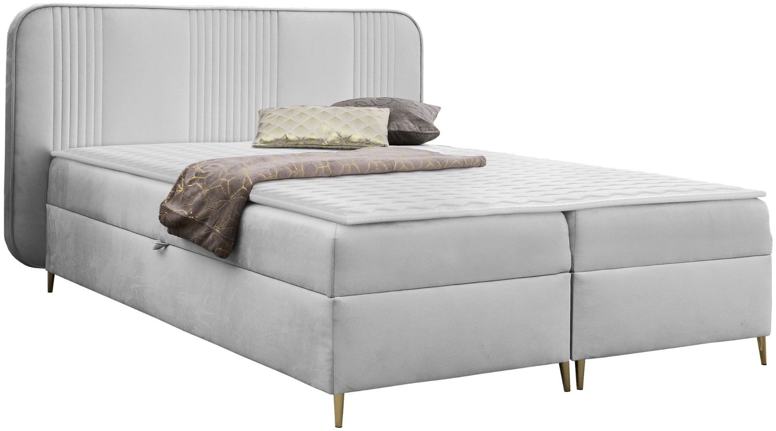 Επενδυμένο κρεβάτι Fandy 1