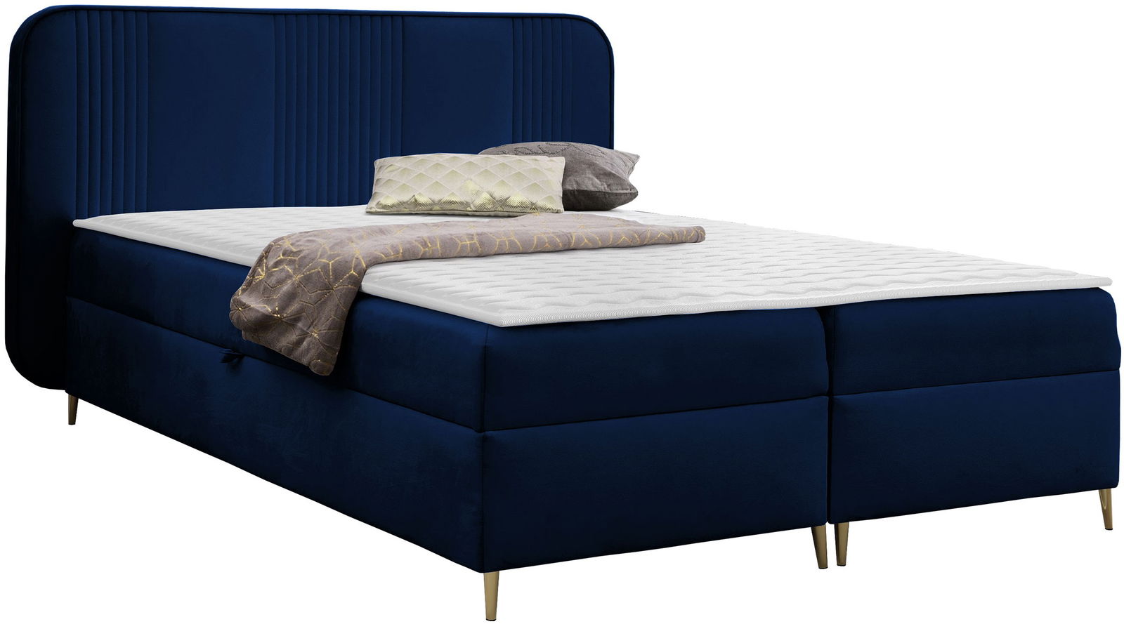 Επενδυμένο κρεβάτι Fandy 5