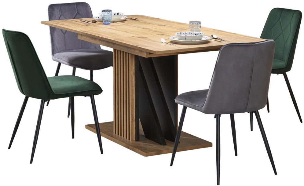 Επεκτεινόμενο τραπέζι Fabio 1