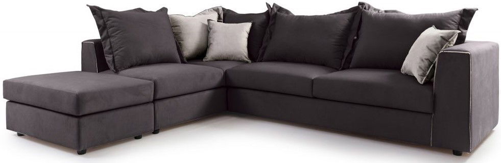 Γωνιακός καναπές Broadway-Gkri Skouro-Δεξιά 1