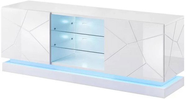 Έπιπλο τηλεόρασης Qiu με LED 1