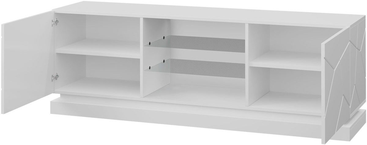 Έπιπλο τηλεόρασης Qiu με LED 4