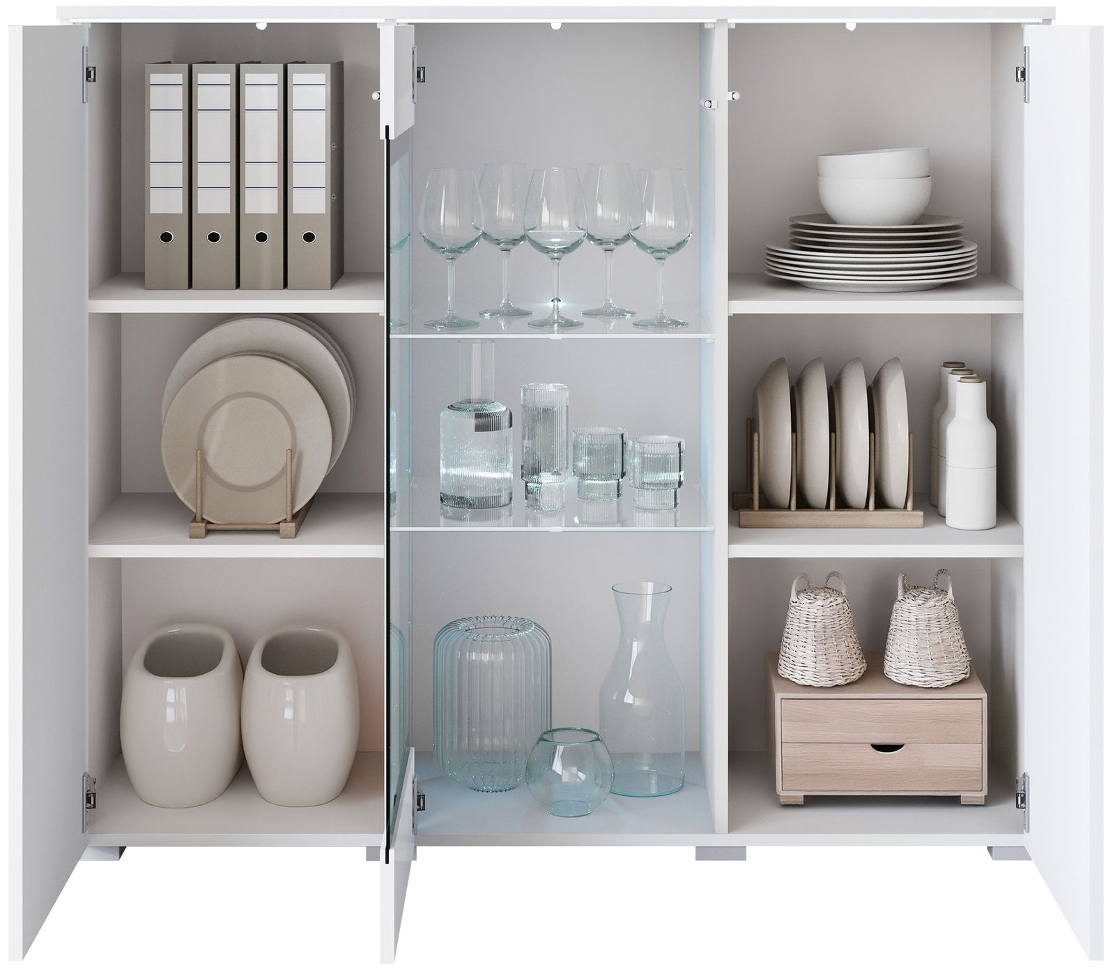 Βιτρίνα Vera mini 6