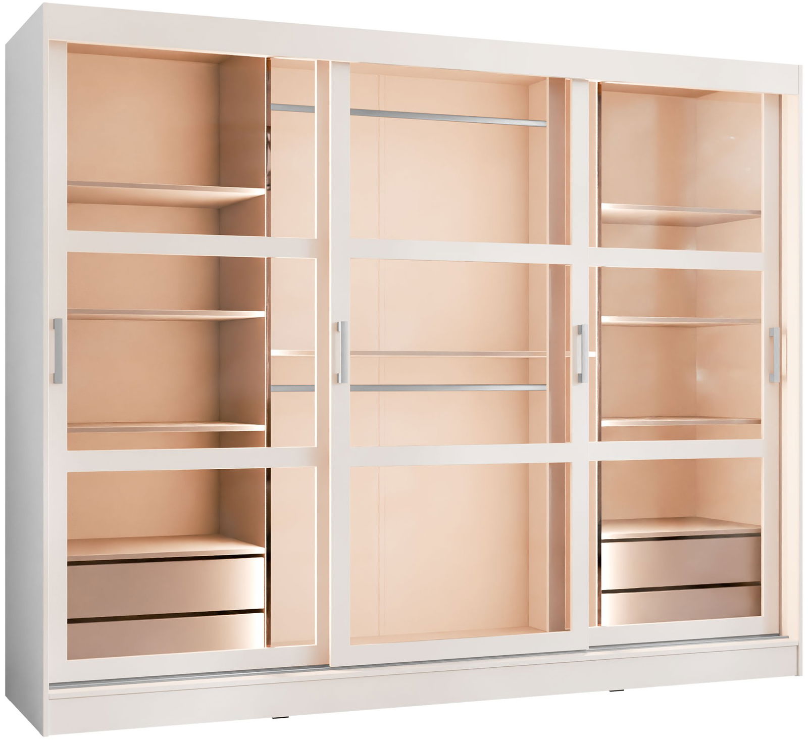 Ντουλάπα Norlio συρόμενη 4